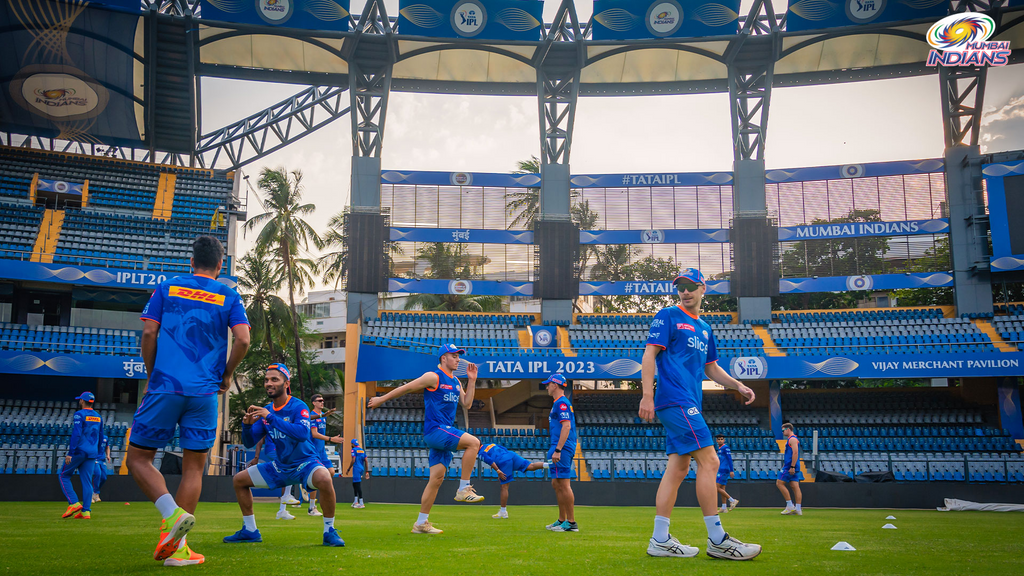 Mi Vs Pbks Training To Take On The Kings Mumbai Indians