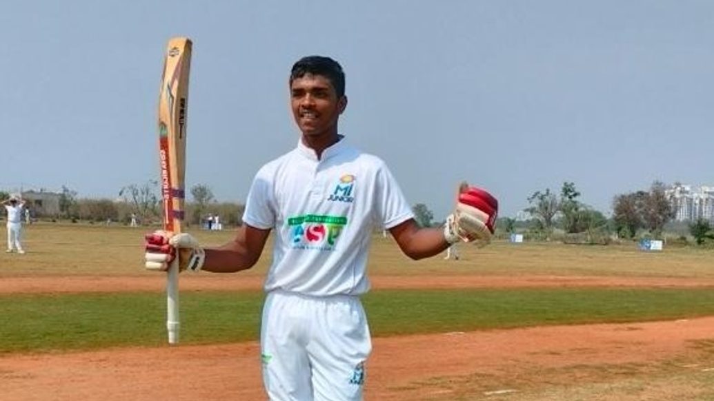 Shivratna Suryavanshi slams triple ton in MI Junior; Tanish Shetty ...