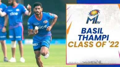 Class of 2022 Basil Thampi Mumbai Indians Mumbai Indians