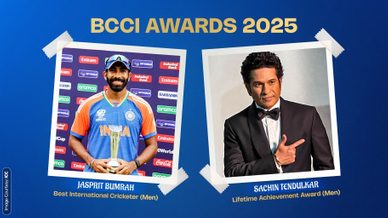 BCCI Naman Awards 2025 – Bumrah, Tendulkar bag top honours