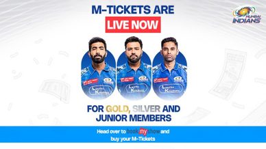 IPL 2025 tickets LIVE for Gold, Silver, Junior members!!!