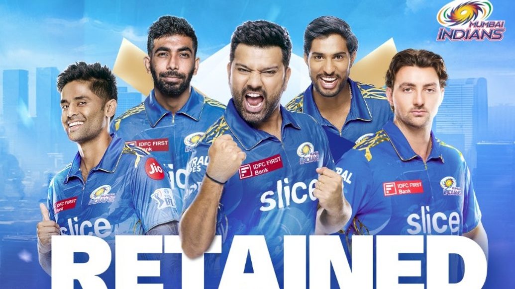 IPL 2024 Mumbai Indians' list of retained and released players