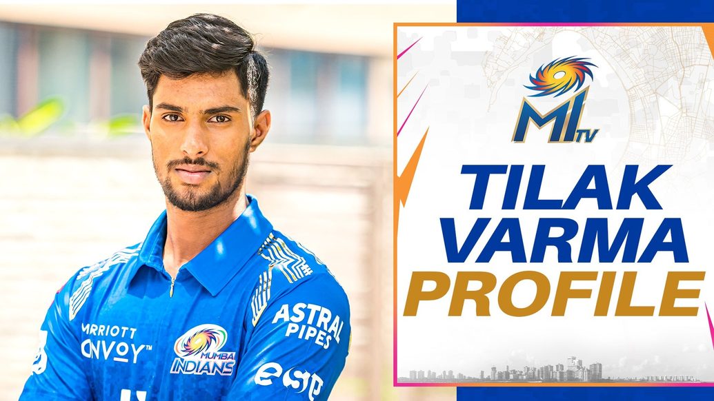 Tilak Varma Player Profile Mumbai Indians Mumbai Indians 9505