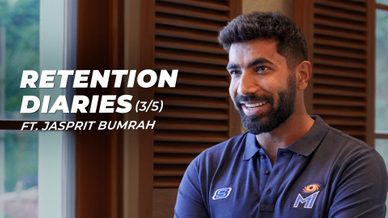 Retention Diaries ft. Jasprit Bumrah