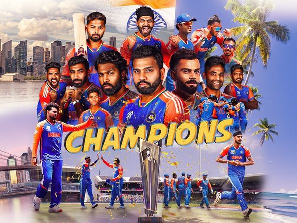 INDIA, T20 WORLD CUP 2024, CHAMPIONS - Mumbai Indians