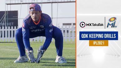 Keeping drills with Quinton de Kock | IPL 2021